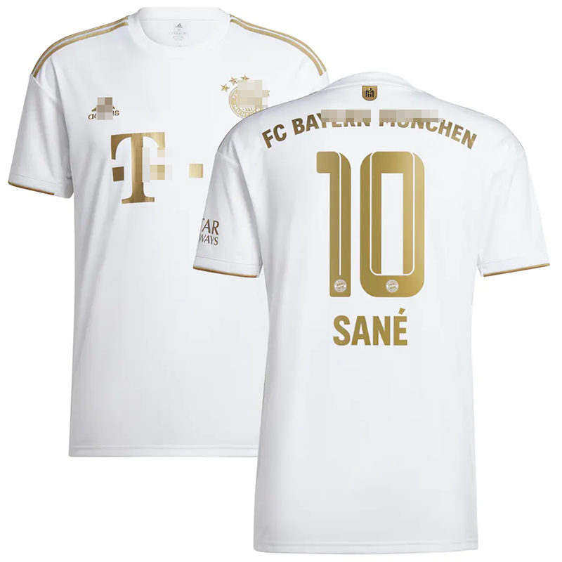 Camiseta Sané 10 Bayern Múnich Away 2022/2023